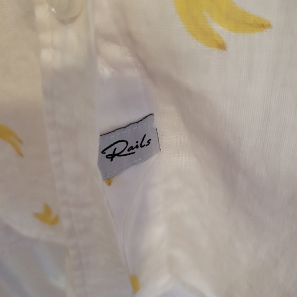 Rails Banana Blouse Size Small - Picture 5 of 9
